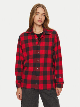 Champion Champion Koszula 117471 Czerwony Regular Fit