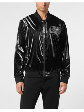 Plein Sport Plein Sport Kurtka bomber 14211 Czarny Regular Fit