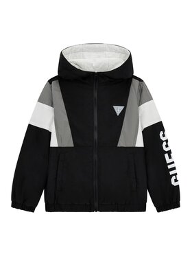 Guess Guess Kurtka przejściowa L5YL02 WF090 Czarny Regular Fit