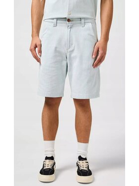 Wrangler Wrangler Szorty materiałowe Casey Jones Carpenter Short Niebieski Regular Fit