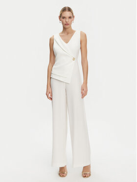 Rinascimento Rinascimento Jumpsuit CFC0122537003 Bianco Regular Fit