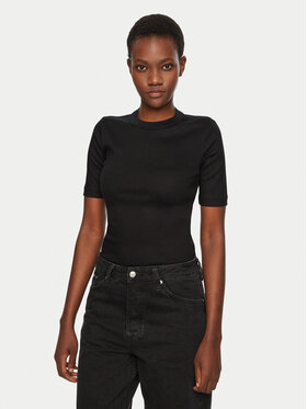 IVY OAK IVY OAK Футболка Kristin IO1100X2351 Чорний Slim Fit