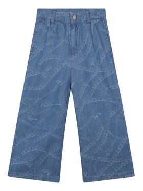 MICHAEL KORS KIDS MICHAEL KORS KIDS Текстилни панталони R14145 S Син Loose Fit