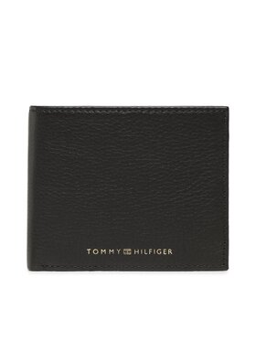 Tommy Hilfiger Tommy Hilfiger Mały Portfel Męski Th Premium Mini Cc Wallet AM0AM10606 Czarny