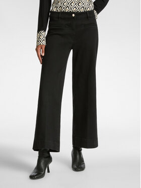 Elena Mirò Elena Mirò Jeansy P493P000319N033 Czarny Flare Fit