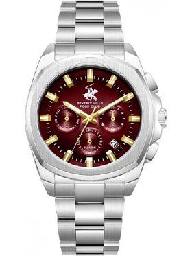 Beverly Hills Polo Club Beverly Hills Polo Club Zegarek BP3907X.380 Szary