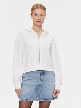 Tommy Hilfiger Tommy Hilfiger Sweatshirt WW0WW39797 Weiß Regular Fit