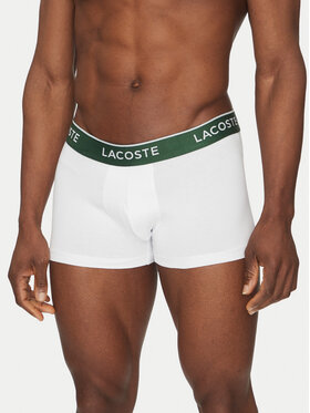 Lacoste Lacoste Set 3 perechi de boxeri 5H1300 Alb