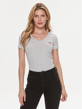 Guess Guess Тишърт W2YI45 J1314 Сив Slim Fit