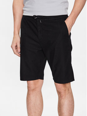 Guess Guess Шорти от плат Mick M3GD02 WFBX3 Черен Loose Fit