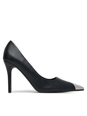 DeeZee DeeZee Pantofi cu toc subțire S4P1693702 Negru