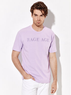 Rage Age Rage Age T-Shirt Embro Μωβ Relaxed Fit
