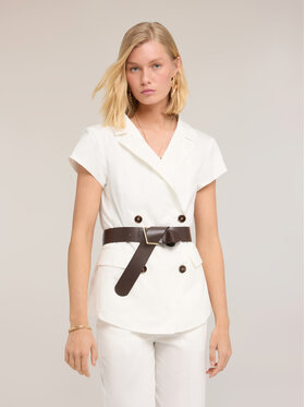 Motivi Motivi Giacca di transizione Q078Q001101N011 Bianco Regular Fit