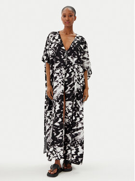 Calvin Klein Swimwear Calvin Klein Swimwear Kimono KW0KW02822 Černá Relaxed Fit