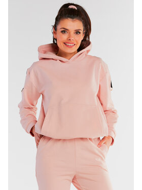 Infinite You Infinite You Bluza M248 Różowy Basic Fit