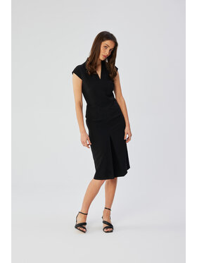 Stylove Stylove Večerné šaty S359 Čierna Comfortable Fit