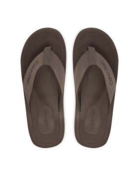 Calvin Klein Calvin Klein Japanke Logo Webbing Strap HM0HM02106 Smeđa