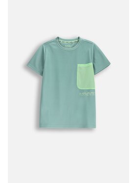 Lemon Explore Lemon Explore T-Shirt WL5143202ACB-012 Zielony Regular Fit