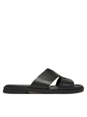 Tommy Hilfiger Tommy Hilfiger Papucs Premium Slipon Lh Sand FM0FM05357 Fekete