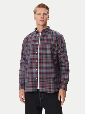 Tommy Hilfiger Tommy Hilfiger Camicia Oxford Tartan MW0MW44620 Blu scuro Regular Fit
