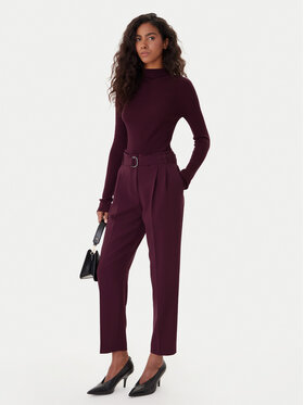 BOSS BOSS Штани з тканини Tapiah 50490037 Фіолетовий Regular Fit