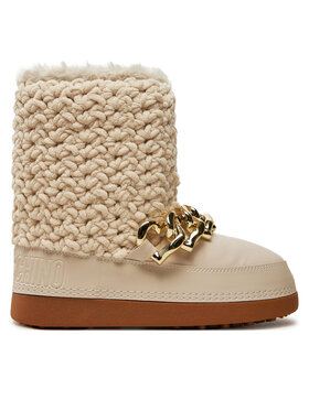 LOVE MOSCHINO LOVE MOSCHINO Čizme za snijeg JA24322G0LISI120 Bež