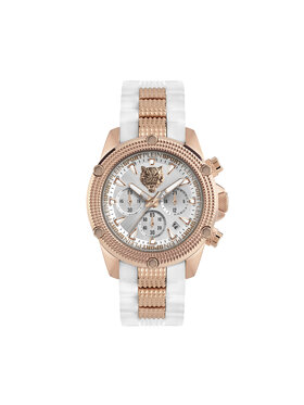Plein Sport Plein Sport Часовник Hurricane PSDBA0723 Бял