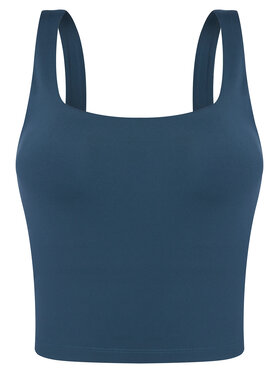 Girlfriend Collective Girlfriend Collective Τοπ Tommy 1045 Σκούρο μπλε Slim Fit