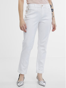 Orsay Orsay Jeansy 1000190000000__38 Biały Straight Fit