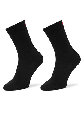 HUGO HUGO Set di 2 paia di calzini lunghi da donna 50502046 Nero