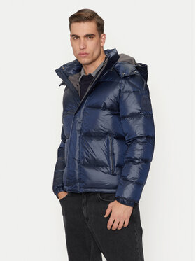 La Martina La Martina Пуховик ZMO021 PA067 Cиній Regular Fit
