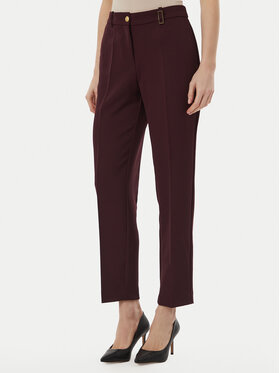 Marciano Guess Marciano Guess Kalhoty z materiálu G6BB23 W4348 Bordó Regular Fit