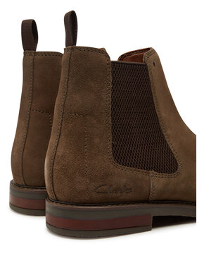 Clarks Chelsea Cipele Jaxen Easy 26179437 Smeđa