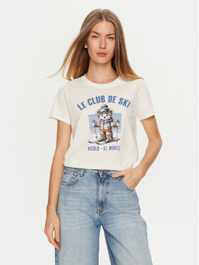 ViCOLO ViCOLO T-krekls RS0055 Balts Regular Fit