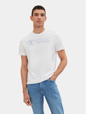Tom Tailor Tom Tailor Tricou 1035611 Alb Regular Fit