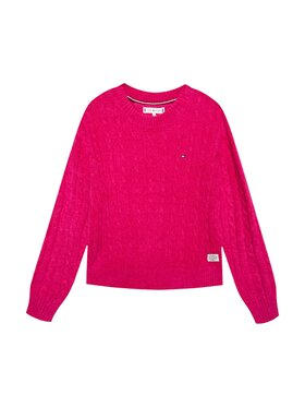 Tommy Hilfiger Tommy Hilfiger Maglione kg0kg06908_tzo Rosa Regular Fit