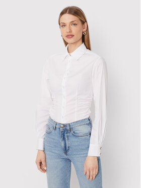 Pinko Pinko Hemd Cornelie 1G18CG Y817 Weiß Regular Fit