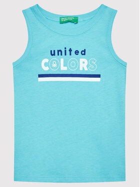 United Colors Of Benetton United Colors Of Benetton Felső 3I1XGH002 Kék Regular Fit