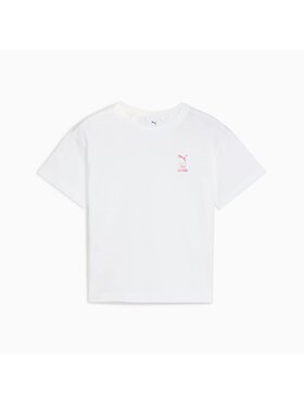 Puma Puma T-Shirt 630062 Biały Regular Fit
