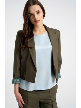 CLICK CLICK Σακάκι 70-901 Χακί Loose Fit