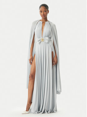 Elisabetta Franchi Elisabetta Franchi Večerní šaty AB-R13-51E2-V860 Stříbrná Regular Fit