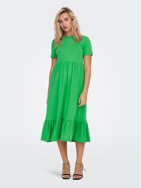 ONLY ONLY Sukienka codzienna 15252525 Zielony Regular Fit