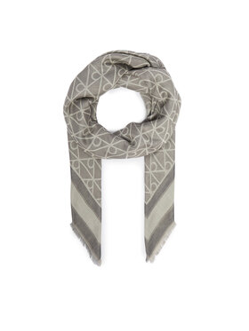 Calvin Klein Calvin Klein Rätt Emblem Aop Jacquard Square Scarf LV04F8080G Hall