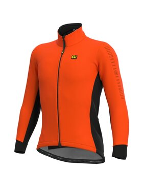 Alé Cycling Alé Cycling Kurtka outdoor Solid Fondo Pomarańczowy Fitted Fit