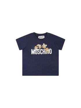 LOVE MOSCHINO LOVE MOSCHINO T-Shirt mwm032_laa03 Niebieski Regular Fit