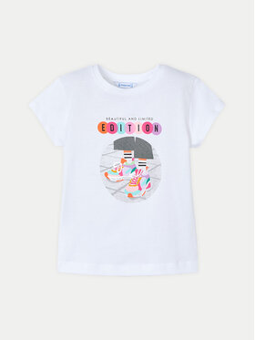 Mayoral Mayoral T-Shirt 3014 Weiß Regular Fit