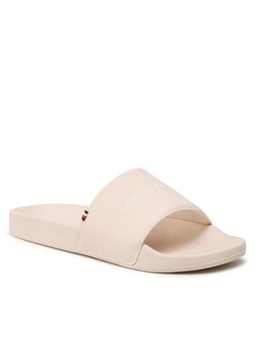 Tommy Hilfiger Tommy Hilfiger Чехли Feminne Seasonal Slide FW0FW07257 Бежов