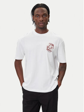 Guess Guess T-shirt M5BI16 I3Z14 Bijela Relaxed Fit