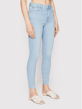 Tommy Hilfiger Tommy Hilfiger Дънки Harlem WW0WW33184 Син Ultra Skinny Fit