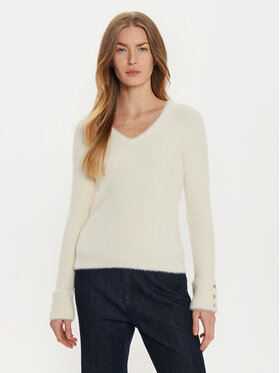 Morgan Morgan Pulover 212-MOOVE Écru Regular Fit